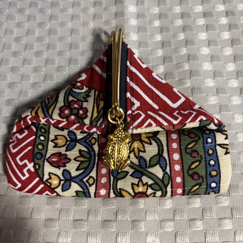 Vintage Japanese Coin Pouch Unique And Rare Cloth. New